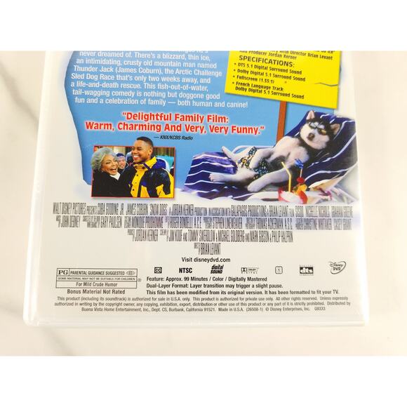 Movie Snow Dogs Disney DVD New Sealed Cuba Gooding Jr Dolby Digital USA - Picture 6 of 11